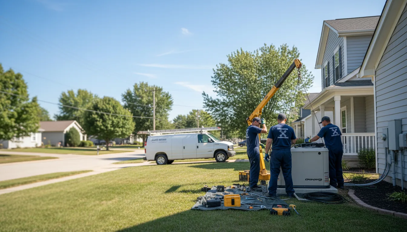 Generator Installation in Lueders, TX near me